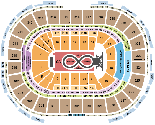 TD Garden Katy Perry Seating Chart
